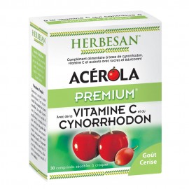 Acerola premium Herbesan 30 comprimés