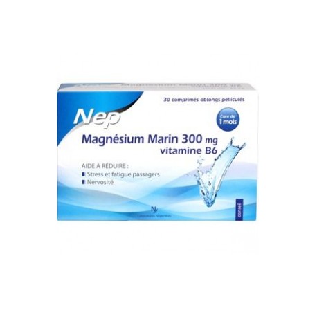 Magnésium marin-vitamine B6 NEP 30 comprimés